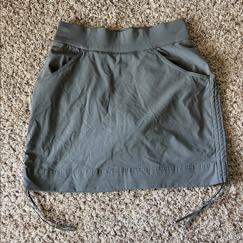 Columbia Anytime Straight Gray Skort with Pockets